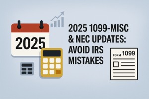 2025 1099-MISC & NEC Updates: Avoid IRS Mistakes